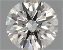 Natural Diamond 0.50 Carats, Round with Excellent Cut, H Color, VS2 Clarity and Certified by IGI