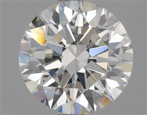 Picture of Natural Diamond 2.50 Carats, Round with Excellent Cut, J Color, VVS2 Clarity and Certified by GIA