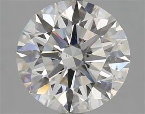 Picture of Natural Diamond 3.02 Carats, Round with Excellent Cut, H Color, SI1 Clarity and Certified by GIA