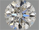 Natural Diamond 0.41 Carats, Round with Excellent Cut, H Color, VS1 Clarity and Certified by IGI