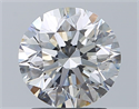 Natural Diamond 2.00 Carats, Round with Excellent Cut, F Color, SI1 Clarity and Certified by GIA