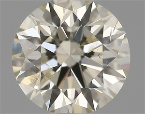 Picture of Natural Diamond 0.53 Carats, Round with Excellent Cut, J Color, SI2 Clarity and Certified by IGI