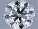 Natural Diamond 2.90 Carats, Round with Excellent Cut, G Color, VS1 Clarity and Certified by IGI