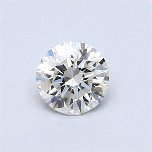 Picture of Natural Diamond 0.40 Carats, Round with Very Good Cut, I Color, SI1 Clarity and Certified by GIA