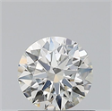 Natural Diamond 0.50 Carats, Round with Excellent Cut, H Color, VS2 Clarity and Certified by IGI