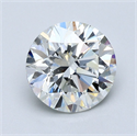 Natural Diamond 3.02 Carats, Round with Very Good Cut, I Color, VVS2 Clarity and Certified by GIA