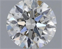 Natural Diamond 0.40 Carats, Round with Excellent Cut, H Color, VS1 Clarity and Certified by IGI