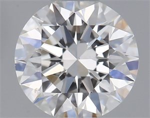 Picture of Natural Diamond 0.45 Carats, Round with Excellent Cut, G Color, SI1 Clarity and Certified by GIA