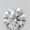 Natural Diamond 0.41 Carats, Round with Excellent Cut, I Color, VVS1 Clarity and Certified by GIA