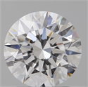 Natural Diamond 1.81 Carats, Round with Excellent Cut, D Color, VVS1 Clarity and Certified by GIA