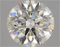 Natural Diamond 3.03 Carats, Round with Excellent Cut, J Color, SI2 Clarity and Certified by GIA