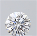 Natural Diamond 0.40 Carats, Round with Excellent Cut, D Color, VS1 Clarity and Certified by GIA