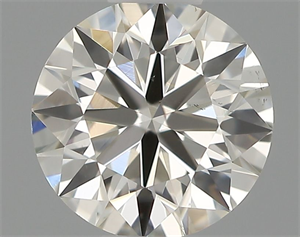 Picture of Natural Diamond 0.40 Carats, Round with Excellent Cut, H Color, VS2 Clarity and Certified by IGI