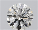 Natural Diamond 0.40 Carats, Round with Very Good Cut, I Color, VVS2 Clarity and Certified by GIA