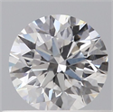 Natural Diamond 0.40 Carats, Round with Excellent Cut, E Color, SI2 Clarity and Certified by GIA