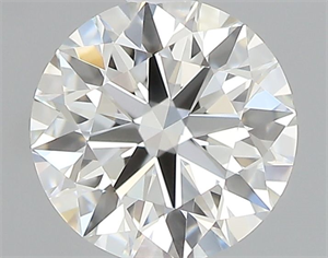 Picture of Natural Diamond 0.40 Carats, Round with Excellent Cut, I Color, VVS2 Clarity and Certified by GIA