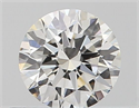 Natural Diamond 0.43 Carats, Round with Excellent Cut, G Color, VVS1 Clarity and Certified by GIA