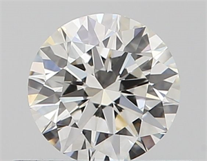 Picture of Natural Diamond 0.43 Carats, Round with Excellent Cut, G Color, VVS1 Clarity and Certified by GIA