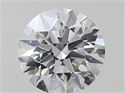 Natural Diamond 0.40 Carats, Round with Excellent Cut, G Color, VVS1 Clarity and Certified by GIA