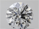 Natural Diamond 0.40 Carats, Round with Excellent Cut, I Color, VS1 Clarity and Certified by GIA