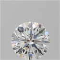 Natural Diamond 4.01 Carats, Round with Excellent Cut, I Color, VVS1 Clarity and Certified by GIA