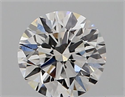 Natural Diamond 0.40 Carats, Round with Excellent Cut, E Color, SI1 Clarity and Certified by GIA