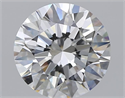 Natural Diamond 3.77 Carats, Round with Excellent Cut, G Color, VS1 Clarity and Certified by GIA