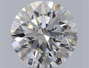 Picture of Natural Diamond 1.85 Carats, Round with Excellent Cut, H Color, SI1 Clarity and Certified by GIA