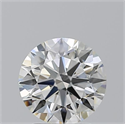 Natural Diamond 2.05 Carats, Round with Excellent Cut, H Color, VVS1 Clarity and Certified by GIA