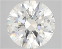 Natural Diamond 5.01 Carats, Round with Very Good Cut, K Color, SI2 Clarity and Certified by IGI