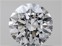 Natural Diamond 0.50 Carats, Round with Very Good Cut, E Color, SI2 Clarity and Certified by GIA