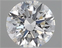 Natural Diamond 0.40 Carats, Round with Excellent Cut, F Color, VVS2 Clarity and Certified by GIA