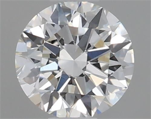 Picture of Natural Diamond 0.40 Carats, Round with Excellent Cut, F Color, VVS2 Clarity and Certified by GIA