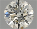 Natural Diamond 0.41 Carats, Round with Very Good Cut, I Color, VS1 Clarity and Certified by IGI