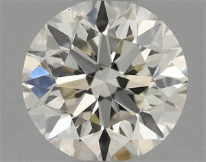 Picture of Natural Diamond 0.41 Carats, Round with Very Good Cut, I Color, VS1 Clarity and Certified by IGI