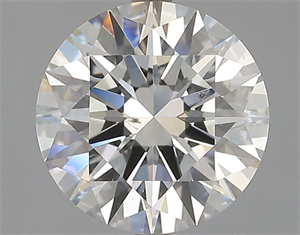 Picture of Natural Diamond 2.02 Carats, Round with Excellent Cut, I Color, SI1 Clarity and Certified by GIA