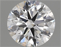 Natural Diamond 0.40 Carats, Round with Excellent Cut, F Color, VVS2 Clarity and Certified by GIA