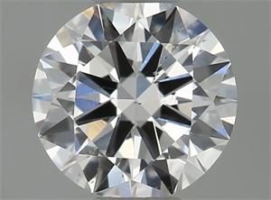 Picture of Natural Diamond 0.40 Carats, Round with Very Good Cut, G Color, SI2 Clarity and Certified by GIA