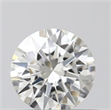 Natural Diamond 0.40 Carats, Round with Excellent Cut, I Color, VVS2 Clarity and Certified by GIA