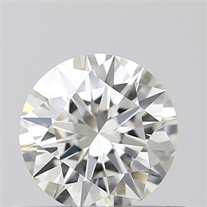 Picture of Natural Diamond 0.40 Carats, Round with Excellent Cut, I Color, VVS2 Clarity and Certified by GIA