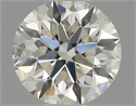 Natural Diamond 0.40 Carats, Round with Excellent Cut, I Color, VS2 Clarity and Certified by IGI