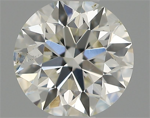 Picture of Natural Diamond 0.40 Carats, Round with Excellent Cut, I Color, VS2 Clarity and Certified by IGI