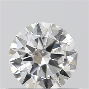 Picture of Natural Diamond 0.40 Carats, Round with Very Good Cut, G Color, SI2 Clarity and Certified by GIA