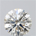 Natural Diamond 0.60 Carats, Round with Excellent Cut, K Color, VS1 Clarity and Certified by GIA