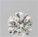 Natural Diamond 2.35 Carats, Round with Excellent Cut, K Color, VVS2 Clarity and Certified by GIA