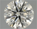 Natural Diamond 0.60 Carats, Round with Excellent Cut, I Color, VS2 Clarity and Certified by IGI