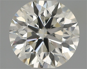 Picture of Natural Diamond 0.60 Carats, Round with Excellent Cut, I Color, VS2 Clarity and Certified by IGI