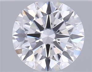 Picture of Natural Diamond 0.44 Carats, Round with Excellent Cut, D Color, VS2 Clarity and Certified by GIA