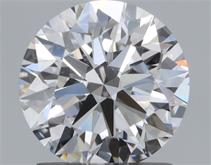 Picture of Natural Diamond 1.50 Carats, Round with Excellent Cut, E Color, VVS1 Clarity and Certified by GIA