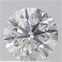 Natural Diamond 0.40 Carats, Round with Very Good Cut, H Color, SI1 Clarity and Certified by GIA